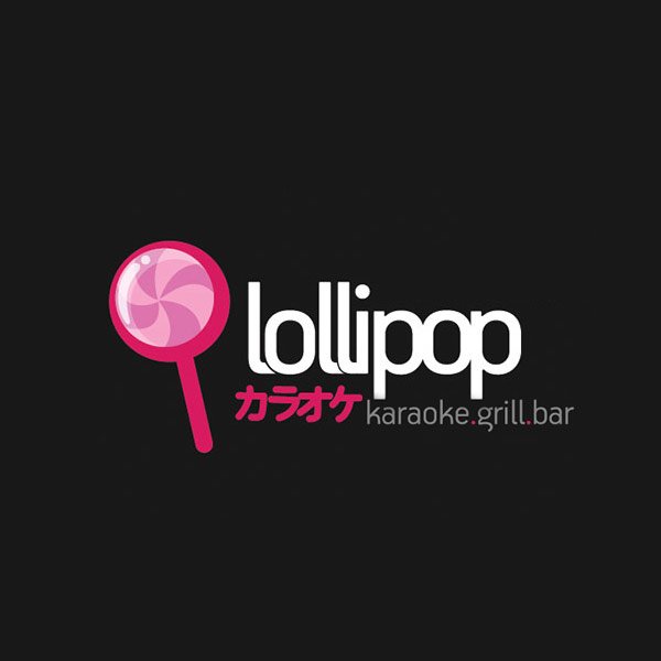 Lollipop Karaoke Rooms, Logo Design